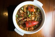 Jambalaya with seafood/ Image via Getty